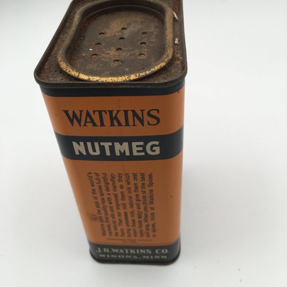 Vintage Watkins Nutmeg tin - Picture 4 of 4